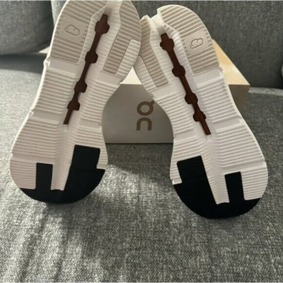 On Running Cloudnova Women Shoes White Sand - Picture 5 of 6